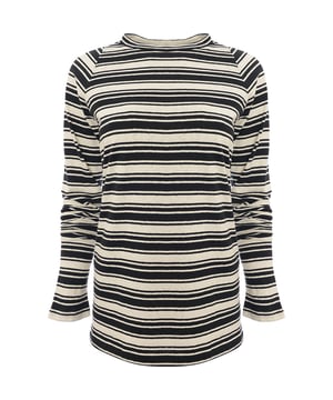 80% recycled cotton, 20% cotton.