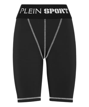 Train hard with style. That's why we designed these biker shorts featuring... exciting details.   Maximum comfort and quick dry high-shine Lycra®   Overlock stitches are used to enhance the shape and create a push-up effect   Elastic waistband featuring the jacquard woven Brand