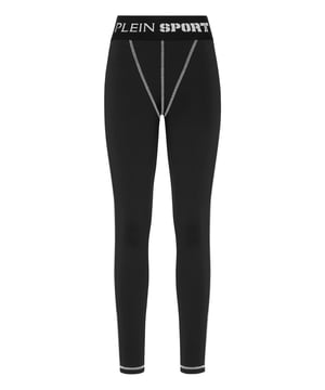 Train hard with style. That's why we designed these leggings featuring... exciting details.   Maximum comfort and quick dry high-shine Lycra®   Overlock stitches are used to enhance the shape and create a push-up effect   Elastic waistband featuring the jacquard woven Brand