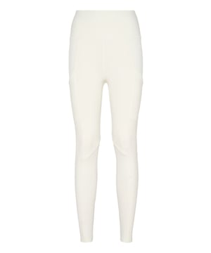 These leggings are the perfect match to achieve your goals. Comfort and performance add up to the style of Plein Sport.   Technic fleece fabric    Rubberized lettering printed on the left leg   Elasticated waistband    Two slit pockets