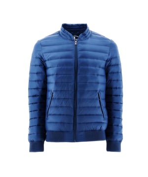 Stand-up collar. Full zip fastening. Side zip pockets. Ribbed cuffs and hem. Logo branding.Regular fit.