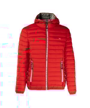Scuola Nautica Italiana Daunenjacke für Herren, die auch an den kältesten Tagen Wärme und Stil bietet. Sie ist aus hochwertigen Materialien gefertigt und garantiert Leichtigkeit, Wärmeisolierung und Schutz vor den Elementen. Elegantes Design mit maritimen Details, praktischen Taschen und sicherem Verschluss. Perfekt für einen raffinierten und funktionellen Look, geeignet für die Stadt und die Freizeit.