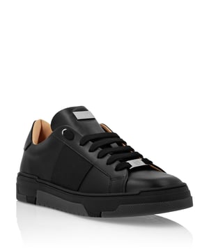 Discover the uniqueness of these bicolor lo-top sneakers. Look at the details.   Nappa upper with contrasting colored rubber details   A contrasting colored strap    Contrasting collar   Hi-tech, ergonomic, ultra lightweight, shock-absorbing rubber midsole   Molded outsole for maximum grip    Padded nappa lining and removable insole