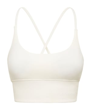 Bequemes und leichtes Top, das dir hilft, an deine Grenzen zu gehen.   Maximaler Komfort und schnelltrocknendes, einfarbiges Lycra®   Speziell für das Training im Fitnessstudio entwickelte Unterstützung   Überkreuzte Träger auf dem Rücken   Der gerippte Saum verleiht Halt und Festigkeit