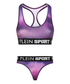 Este conjunto de ropa interior está diseñado para ofrecerte la máxima comodidad.   Máxima comodidad y jersey/modal de algodón de secado rápido.   El estampado óptico con desteñido de color añade un toque de color de temporada   Diseño de movimiento libre y sujeción superior   Jacquard de marca tejido en los tirantes elásticos para un ajuste seguro y mayor firmeza