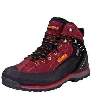 "GUGGEN Mountain berg- en wandelschoenen voor heren PM020

Bij deze schoen kunt u rekenen op een betrouwbaar hielondersteuningssysteem. Dit betekent onder meer dat er qua gebruiks- en loopcomfort niets te wensen over blijft en dat u in de toekomst zeker nog wat uitgebreider van uw bergtochten kunt genieten.

Dit model van Guggen Mountain biedt u tal van voordelen, die onder meer tot uiting komen in een relatief laag gewicht en veelzijdige toepassingsgebieden. Vooral als je van wandelen of middelgebergtetochten houdt, is dit je persoonlijke "must have"!

Een schoen weegt hier slechts 594 gram. Een echte lichtgewicht, maar ook duidelijk overtuigend wat betreft de vereiste stabiliteit en het hoge gebruikscomfort.

Een ander hoogtepunt van dit model is de geïntegreerde rubberen versteviging of de rubberen coating in de voorvoet, die voor een nog veiliger gevoel zorgt en een echte hulp is, vooral bij langere tochten op tamelijk oneffen terrein. Dankzij de gebruikte rubberen zool profiteer je van een veilige grip en een aantrekkelijk draagcomfort.

Je zult vast en zeker binnenkort niet meer zonder dit veelzijdige model willen. Zeker als je overweegt in de nabije toekomst langere wandel- en bergtochten te gaan maken, mag deze schoen niet in je repertoire ontbreken.
De schoenen uit de serie "Performance Line" zijn bedoeld voor de meer ambitieuze wandelaar die de intensiteit van zijn excursies wil verhogen. De ideale schoen voor de route van beginners tot gevorderde vrijetijdswandelaars, die op dit gebied niets te wensen overlaat op het gebied van kwaliteit en stabiliteit.
De verschillende modellen maken onder meer indruk met hun hoogwaardige zolen en de daarmee gepaard gaande hoge duurzaamheid. Zelfs wandelen op tamelijk oneffen routes vormt met de artikelen uit de serie "Performance Line" geen grote uitdaging.

Schoenen uit deze serie zijn perfect om je te ondersteunen tijdens eenvoudige tot middelzware wandelingen. Maar ze kunnen uiteraard ook gebruikt worden in combinatie met iets zwaardere bergtochten.

Vooral als je niet regelmatig tochten in de bergen maakt, maar wel enthousiast bent over een aangename, stevige mix van bergtochten en wandelingen, moet je deze categorie eens nader bekijken. Hier vindt u de juiste schoenen om uw hobby nog ambitieuzer en met topuitrusting te kunnen uitoefenen.

Wij bij GUGGEN Mountain zijn er zeker van dat onze producten uit de "Performance Line" u zullen inspireren.

    Waterdicht dankzij het nieuwste membraan
    Versterkte hielzone
    Versterkte neus met rubberen dop
    Laag gewicht van slechts 594 g (één schoenmaat)
    Buitenhuid gemaakt van leer en mesh-stof
    Hielondersteuningssysteem


"