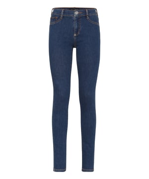 If you want to flatter your shape we recommend these stretch stone washed denim five-pocket jeggings. Find out more.                                                                Stretch stone washed denim   PP Hexagon on a saffian leather patch sewn on the right rear pocket   Single metal jewel button   Two needle stitching   Fit: Regular