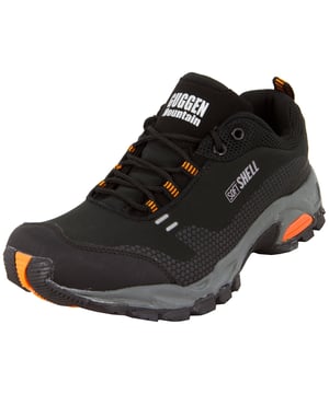 GUGGEN Mountain Herren Trekkingschuhe T001
Bei diesem Modell aus dem Hause Guggen Mountain handelt es sich um den perfekten Schuh, wenn du dich auf der Suche nach einer Möglichkeit befindest, deine Walking- und Trekkingausflüge noch ein wenig komfortabler zu machen. Dank der hochwertigen Materialien kannst du dir sicher sein, dass sich der Schuh perfekt an deinen Fuß anschmiegt und dir jederzeit sicheren Halt gibt.

Ein besonderer Vorteil, den dieses Modell mit sich bringt, ist die Tatsache, dass es sich auch super eignet, um einen lockeren Spaziergang noch angenehmer und sportlich-ambitionierter zu gestalten. Dementsprechend ist dieser Artikel unter anderem das perfekte Einsteigermodell für alle, die das Walken bzw. die Faszination kurzer bis mittellanger Spaziergänge gerade für sich entdecken.
Übrigens: ein Schuh wiegt hier nur 320 Gramm. Daher besteht durchaus die Möglichkeit, dass du vergisst, dass du mit einem robusten Schuh ausgestattet bist, der dich zur Not auch über „Stock und Stein“ begleitet.

Zu guter Letzt spricht der Artikel natürlich auch Menschen an, die großen Wert auf eine ansprechende Optik legen. Dank des schlichten und dennoch sportlichen Designs kannst du dieses Modell sowohl super zu langen als auch zu kurzen Hosen kombinieren. Hier werden sowohl modische als auch sportliche Ansprüche erfüllt. Lass‘ dich davon überzeugen, wie einfach es ist, noch mehr Komfort auf Wander- und Spazierwege zu bringen!

Wasserdicht dank neuerster Membrane
Verstärkte Schuhspitze mit Gummikappe
Geringes Gewicht von nur 320g (ein Schuh)
Außenhaut aus Soffshell