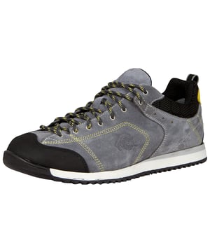 "GUGGEN Mountain wandel- en trekkingschoenen voor heren HPC54


Zin in een echt lichtgewicht uit de range van trekkingschoenen? Dan mag je dit model van Guggen Mountain niet missen. Hij heeft niet alleen een laag gewicht van 465 gram (een schoen in maat 42), maar overtuigt ook door een aantrekkelijke casual look. Uw voordeel: u kunt dit model niet alleen dragen tijdens het wandelen of wandelen, maar ook tijdens het winkelen in de stad zonder problemen.

Als u op zoek bent naar een schoen die u niet alleen bij sportieve uitdagingen begeleidt, dan krijgt u met dit model waar voor uw geld! Combineer de schoen eenvoudig met een klassieke blauwe jeans en creëer een outfit die niet alleen sportief is, maar ook ontzettend modern!

Uiteraard wordt ook aan de hoogste eisen voldaan in verband met de geboden comfortfactor. Dit komt onder meer tot uiting in de hoogwaardige rubberen zool, die zorgt voor een betrouwbare grip - zelfs op oneffen ondergrond.

Met deze schoen krijg je een echte allrounder die je op verschillende gebieden van het dagelijks leven zal begeleiden. Dankzij de hoogwaardige materialen profiteer je bovendien van een betrouwbare pasvorm, die je ook bij sportievere excursies en bij spontane bewegingen niet in de steek laat.

Hier spreekt de naam voor zich! De "High Performance Line" van Guggen Mountain biedt niet alleen betrouwbare grip, maar ook onder andere Vibram-zolen. Dit betekent dat wandelen of lopen op tamelijk oneffen terrein geen grote uitdaging meer is.
Hier ontmoeten hoogwaardige materialen en hoogwaardige afwerking elkaar. In deze context profiteert de gebruiker van schoenen die flexibel zijn en op vrijwel alle gebieden kunnen worden gebruikt.
Vooral als je regelmatig in de bergen bent en je steeds verder laat drijven door een hoog sportief ambitieniveau, vind je hier zeker de juiste modellen.

Bijzonder ambitieuze wandelaars die altijd op zoek zijn naar nieuwe uitdagingen waarderen een dergelijke hoogwaardige schoen. De modellen uit de serie "High Performance Line" bieden je een ideale combinatie van alle eigenschappen die je associeert met een betrouwbare wandelschoen. Je geniet van een hoog gebruikscomfort, aangename materialen en maximaal sportief comfort – waar je pad je ook brengt.

Wij bij GUGGEN Mountain zijn ervan overtuigd dat onze producten uit de "High Performance Line" u zullen inspireren.

    Waterdicht dankzij het nieuwste membraan
    Versterkte neus met rubberen dop
    Laag gewicht van slechts 465 gram (schoenmaat EU 42)
    Buitenhuid van leer
    Gefabriceerd in de EU
    allrounder
    aanpak schoen
"