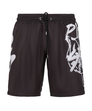 Vive sus momentos al aire libre con estilo. Estos pantalones cortos ligeros están diseñados para soportar el agua del mar o de la piscina y las canchas de voley playa.   Tejido de poliéster resistente y ultracómodo   Cintura elástica con cordón de ajuste   Bolsillos abiertos   Estampados de Tigre y del nombre de la Marca en ambas piernas   Forro de malla