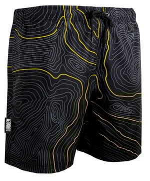 Ontdek de hoogwaardige zwembroeken van GUGGEN MOUNTAIN, perfect voor ontspannen dagen op het strand en actieve watersportavonturen. Gemaakt van 100% polyester, overtuigt het door het snel drogende materiaal en de bijzonder duurzame afwerking – ideaal voor dagelijks gebruik in het water en op het land.

Voor extra draagcomfort zorgen de geïntegreerde binnenbroek van scheurvast meshmateriaal en de twee praktische zijzakken – allemaal voorzien van robuuste dubbele naden. De brede elastische tailleband met trekkoord garandeert optimale ondersteuning bij elke beweging – of het nu gaat om zwemmen, surfen of beachvolleybal.

Met hun moderne en sportieve design zijn deze zwemshorts niet alleen functioneel, maar ook een echte blikvanger – helemaal in de stijl van GUGGEN MOUNTAIN.

Wasvoorschriften: Wasbaar op 30 °C
