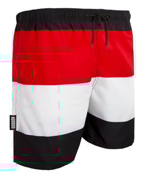 Entdecke die hochwertige Badehose von GUGGEN MOUNTAIN, perfekt für entspannte Strandtage und actionreiche Wassersport-Abenteuer. Hergestellt aus 100% Polyester, überzeugt sie durch schnelltrocknendes Material und eine besonders langlebige Verarbeitung – ideal für den täglichen Einsatz im Wasser und an Land.

Für zusätzlichen Komfort sorgt eine integrierte Innenhose aus reißfestem Netzgewebe, ebenso wie die zwei praktischen Seitentaschen – alle mit robuster Doppelnaht gefertigt. Der breite elastische Bund mit Kordelzug garantiert optimalen Halt bei jeder Bewegung – ob beim Schwimmen, Surfen oder Beachvolleyball.

Mit ihrem modernen und sportlichen Design ist diese Badehose nicht nur funktional, sondern auch optisch ein echter Hingucker – ganz im Stil von GUGGEN MOUNTAIN.

Pflegehinweis: Waschbar bei 30 °C