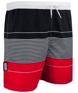 Entdecke die hochwertige Badehose von GUGGEN MOUNTAIN, perfekt für entspannte Strandtage und actionreiche Wassersport-Abenteuer. Hergestellt aus 100% Polyester, überzeugt sie durch schnelltrocknendes Material und eine besonders langlebige Verarbeitung – ideal für den täglichen Einsatz im Wasser und an Land.

Für zusätzlichen Komfort sorgt eine integrierte Innenhose aus reißfestem Netzgewebe, ebenso wie die zwei praktischen Seitentaschen – alle mit robuster Doppelnaht gefertigt. Der breite elastische Bund mit Kordelzug garantiert optimalen Halt bei jeder Bewegung – ob beim Schwimmen, Surfen oder Beachvolleyball.

Mit ihrem modernen und sportlichen Design ist diese Badehose nicht nur funktional, sondern auch optisch ein echter Hingucker – ganz im Stil von GUGGEN MOUNTAIN.

Pflegehinweis: Waschbar bei 30 °C