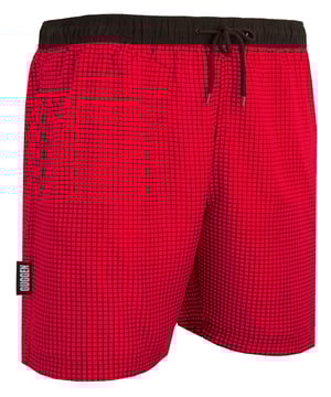 Entdecke die hochwertige Badehose von GUGGEN MOUNTAIN, perfekt für entspannte Strandtage und actionreiche Wassersport-Abenteuer. Hergestellt aus 100% Polyester, überzeugt sie durch schnelltrocknendes Material und eine besonders langlebige Verarbeitung – ideal für den täglichen Einsatz im Wasser und an Land.

Für zusätzlichen Komfort sorgt eine integrierte Innenhose aus reißfestem Netzgewebe, ebenso wie die zwei praktischen Seitentaschen – alle mit robuster Doppelnaht gefertigt. Der breite elastische Bund mit Kordelzug garantiert optimalen Halt bei jeder Bewegung – ob beim Schwimmen, Surfen oder Beachvolleyball.

Mit ihrem modernen und sportlichen Design ist diese Badehose nicht nur funktional, sondern auch optisch ein echter Hingucker – ganz im Stil von GUGGEN MOUNTAIN.

Pflegehinweis: Waschbar bei 30 °C