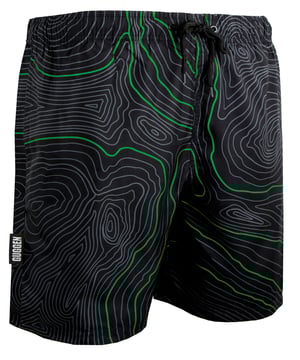 Ontdek de hoogwaardige zwembroeken van GUGGEN MOUNTAIN, perfect voor ontspannen dagen op het strand en actieve watersportavonturen. Gemaakt van 100% polyester, overtuigt het door het snel drogende materiaal en de bijzonder duurzame afwerking – ideaal voor dagelijks gebruik in het water en op het land.

Voor extra draagcomfort zorgen de geïntegreerde binnenbroek van scheurvast meshmateriaal en de twee praktische zijzakken – allemaal voorzien van robuuste dubbele naden. De brede elastische tailleband met trekkoord garandeert optimale ondersteuning bij elke beweging – of het nu gaat om zwemmen, surfen of beachvolleybal.

Met hun moderne en sportieve design zijn deze zwemshorts niet alleen functioneel, maar ook een echte blikvanger – helemaal in de stijl van GUGGEN MOUNTAIN.

Wasvoorschriften: Wasbaar op 30 °C