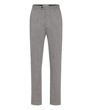 Estos pantalones Joy Fit de lino ofrecen una fusión perfecta de sofisticación y comodidad, con una silueta entallada pero relajada ideal para una elegancia sin esfuerzo. Diseñados para ofrecer versatilidad, elevan tanto los looks informales como los refinados.   Mezcla de lino y lana virgen de primera calidad para un tacto transpirable y lujoso.   Corte Joy fit que proporciona una caída moderna y cómoda.   Confección ligera que garantiza su uso durante todo el día.   La confección experta realza el movimiento y el atractivo refinado.   Un básico versátil, perfecto para combinar con blazers o camisas relajadas.