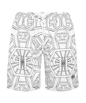 Llamativos, atrevidos y pensados para ser el centro de atención, estos bóxers de baño con monograma convierten cada momento junto a la piscina en una declaración de intenciones. Combínalos con unas transparencias elegantes y unas gafas de sol extragrandes para lucir un estilo de lujo listo para el resort.    El estampado de monogramas en toda la prenda proporciona un impacto visual instantáneo.   El tejido de secado rápido garantiza la comodidad dentro y fuera del agua   Cintura elástica con cordón para un ajuste seguro   Tacto ligero ideal para escapadas veraniegas y sesiones de playa   Diseñado para destacar desde la primera inmersión hasta la última puesta de sol