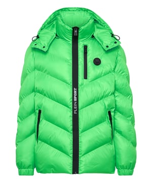 Echa un vistazo a esta chaqueta con capucha acolchada y aislante adecuada para después del entrenamiento. Cálida, ligera y con una protección óptima.   Nylon mate, acolchado   El icónico Tigre bordado en la espalda   Capucha desmontable   Cierre de cremallera impermeable con logotipo en la parte delantera  Cierres de cremallera impermeables en los bolsillos  Parche de silicona con logotipo cosido en el pecho izquierdo   Dobladillos elásticos   Cola de pez   Forro interior   Aislamiento sintético