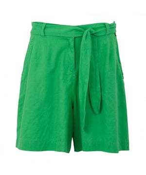 90% Cotton, 10% Linen. Fabric: Coolweave. Design: Plain. Pockets: 2 Side Pockets. Fastening: Waist Tie, Zip Fly. Fabric Technology: Breathable, Lightweight. Belt Loops. Fit: Relaxed Fit. Sustainability: Sustainable Materials.