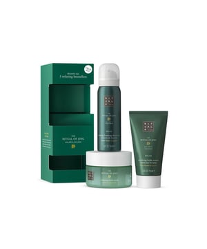 The Ritual of Jing Box is the best way to discover Rituals and is an ideal gift for yourself or someone you love, as it combines three of the best-selling relaxing products: a foaming shower gel, a 93% natural body cream and a 93% natural body scrub.

All of them enriched with the soothing ingredients of lotus and jujube. The salt scrub contains stress-relieving magnesium and a rich blend of oils to completely remove dead cells and moisturize the skin.

Skin types- All skin types