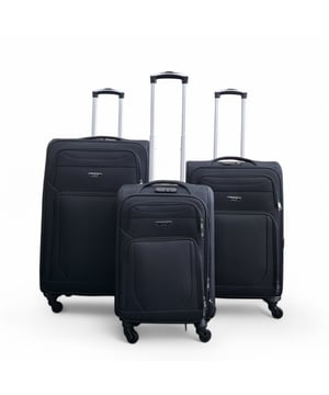 Upgrade your travel setup with this stylish and practical Expandable Hardshell Luggage. Built for durability, added space, and smooth mobility, it’s the perfect companion for any journey.
Features:
•	Premium Soft Shell Protection – Made from Premium Nylon, impact-resistant material to keep your belongings safe from knocks and drops.
•	Integrated Combination Lock – Each case includes a built-in lock to keep your items secure while complying with travel security standards.
•	Expandable Design – Need extra space? The expansion zip adds up to 20% more room, perfect for souvenirs or unexpected extras.
•	4-Wheel Spinner System – Glide through airports with ease thanks to the 360° rotating wheels that offer smooth, stable movement.
•	Lightweight Build – Designed to be strong yet light, making lifting and carrying effortless without sacrificing durability.
Size & Specifications:
•	Cabin: 50.5 x 37 x 26 cm (Expands to 31 cm) | 2.5 kg | 41L
•	Medium: 70 x 45 x 29 cm (Expands to 34 cm) | 3.0 kg | 80L
•	Large: 79 x 49 x 32 cm (Expands to 37 cm) | 3.5 kg | 99L

NOTE: Please select prefered size, as sizes are sold individually not in a set