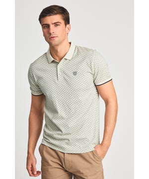This textured cotton polo shirt from Kensington Eastside blends classic sophistication with modern design. Crafted from a premium fabric with a subtle pattern, it offers a refined yet contemporary look. Lightweight and breathable, it’s a versatile choice for smart-casual occasions, ensuring style and comfort effortlessly.