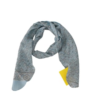 Brand: ERMANNO SCERVINO
  Gender: Men
  Color: Light Blue
  Material: Silk
  Logo details
  Made in Italy
  Size: 20 cm x 140 cm