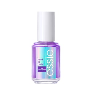HARD TO RESIST de ESSIE es un endurecedor de uñas que otorga fuerza y resistencia a tus uñas. Su innovadora tecnología Nail Bonding ayuda a reforzar la superficie debilitada de la uña. Pruébalo y observa cómo tus uñas se vuelven menos frágiles en tan solo 3 días.
