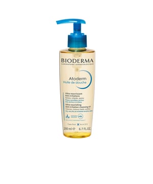 ATODERM aceite de ducha de BIODERMA ofrece hidratación durante 24 horas y un confort inmediato al momento de la ducha. Su fórmula brinda limpieza suave y es altamente nutritiva y protectora. Proporciona un efecto hidratante tanto inmediato como duradero, garantizando una excelente tolerancia tanto en la piel como en los ojos. Es no comedogénico, genera una espuma ultraligera y su textura es cremosa y sedosa, sin resultar grasosa. Además, está libre de jabón, no provoca irritación ocular y cuenta con un perfume sutil.
