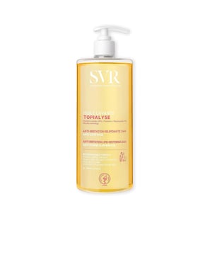 TOPIALYSE, el aceite limpiador de SVR Laboratoire Dermatologique, es perfecto para restaurar la hidratación de tu piel y aliviar cualquier malestar. Su formulación biodegradable, que contiene complejos nutritivos, prebióticos, niacinamida y tecnología micelar, permite una limpieza delicada, especialmente en pieles secas y sensibles a alergias. Con cada uso, no solo purificarás la piel, sino que también conseguirás una hidratación duradera de hasta 24 horas, ofreciendo una sensación de bienestar inmediata y reconfortante.