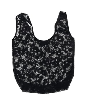 VINTAGE, RRP AS NEW
The Balenciaga Lace Sando Tote Bag in black polyester merges edgy street style with a touch of feminine flair. Featuring intricate lace detailing and a lightweight, unstructured silhouette, it’s a bold reinterpretation of the everyday tote. Spacious yet fashion-forward, it’s perfect for carrying your essentials in standout style. **Styling tip:** Team it with an oversized blazer, straight-leg jeans, and chunky sneakers for a cool, off-duty look with a high-fashion twist.

 Balenciaga Lace Sando Tote Bag in Black Polyester

Condition: Excellent
Signs of wear: No retail tag, No visible sign of wear., 
Packaging: None
Color: Black
Material: Polyester
Size: One Size | One Size
Measurements: Width: 20; Height: 520; Length: 400; Handle drop: 180; Strap length: 300
SKU: NAPPUGBBA466914W