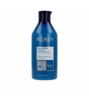 RESILIENCIA Este producto está formulado con 18-Mea, un componente que combate la falta de lípidos naturales en el cabello, ayudando a mantener su equilibrio, además de proporcionar brillo y protección. También incluye Ceramidas, que son esenciales para reconstruir el cemento intercelular, asegurando la unión de la cutícula. Al mismo tiempo, refuerza y restaura la estructura capilar sin añadir peso. EXTREME: REPARA EL CABELLO AFECTADO Este acondicionador está diseñado específicamente para cabello dañado y emplea tecnología Fortifying Complex que penetra en la hebra capilar para repararla y aumentar su resistencia. El tratamiento REPARACIÓN Extreme se especializa en restaurar y fortalecer el cabello comprometido. Esta línea consta de seis productos diferentes y se aconseja utilizar el tratamiento completo para lograr los mejores efectos.