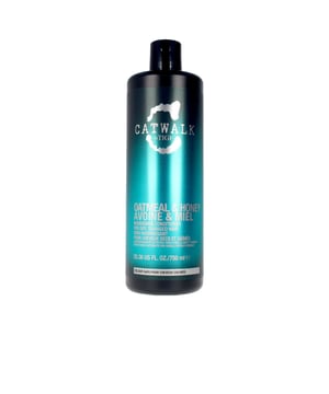 Der CATWALK OATMEAL & HONEY Nährende Conditioner von Tigi ist ideal für die Pflege von trockenem, lockigem und geschädigtem Haar. Dieser Conditioner eignet sich perfekt für den täglichen Gebrauch und hilft, das Haar mühelos zu entwirren, während er es tiefenwirksam mit Nährstoffen versorgt, um Haarbrüche zu verhindern. Außerdem spendet er Feuchtigkeit, kräftigt und verleiht dem Haar einen schönen Glanz sowie eine samtige Textur, während Kräuselungen effektiv reduziert werden. Die sanfte Formel respektiert gefärbtes Haar und sorgt dafür, dass die Farbe länger intensiv und lebendig bleibt. Er besticht durch einen angenehmen Duft nach Haferflocken und Honig, der ein unvergessliches sensorisches Erlebnis bietet.