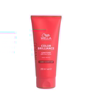 Conoce el Acondicionador Invigo Color Brilliance de Wella Professionals, un tratamiento ideal para mantener la hidratación y protección del color en tu cabello. Gracias a su exclusiva fórmula, enriquecida con caviar de lima, este acondicionador ayuda a resaltar la luminosidad y la energía del cabello teñido. Diseñado específicamente para mejorar la textura capilar y reforzar la profundidad del color, incluye la avanzada Tecnología Anti-Oxidant Shield que incorpora moléculas de cobre, las cuales retienen el brillo. Adicionalmente, la presencia de histidina y vitamina E actúa en la disminución del proceso de oxidación post-coloración, asegurando la durabilidad del tono.   Ventajas: - Acondicionador que revitaliza el color. - Ideal para cabellos teñidos y de textura gruesa. - Compuesto por caviar de lima, conocido por sus propiedades antioxidantes y nutritivas. - Proporciona intensidad en el color de forma inmediata, con protección de hasta 7 semanas.