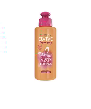 La Crema Stop Tijeras de L’Oréal Elvive, parte de la gama DREAM LONG, es un potente acondicionador que se especializa en reparar y fortalecer las puntas y largos del cabello propensos a dañarse. Si deseas exhibir una cabellera larga, robusta y deslumbrante, la solución que necesitas está aquí. Esta línea, que incluye champú, acondicionador y mascarilla, está diseñada para proteger los largos y las puntas, proporcionando la resistencia necesaria contra diferentes tipos de agresiones, así como contra la fragilidad y la rotura. De esta manera, tu cabello se mantiene en óptimas condiciones, mostrando salud y frescura. Asimismo, este acondicionador, ideal para el uso diario, facilita el desenredo en cuestión de segundos, mejorando así la facilidad para peinarse. ¡Transforma la longitud de tu cabello con el poder de ELVIVE!