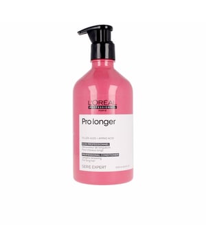 Transform your long hair with the L'Oréal Professionnel SERIE EXPERT Pro Longer Conditioner. This advanced conditioner is specially formulated to enhance the thickness and health of your hair, making it look visibly stronger and more vibrant. When paired with the Pro Longer Shampoo, it significantly reduces hair breakage. Featuring patented Filler A-100 technology, this conditioner penetrates the hair's core to plump and thicken from within, targeting thin ends and damaged areas. For best results, apply evenly to freshly washed, towel-dried hair, comb through, and rinse thoroughly.