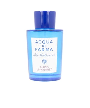 PANAREA: UN PARAÍSO DONDE EL TIEMPO PARECE CONGELARSE    El Eau de Toilette Mirto di Panarea es una fragancia unisex de la reconocida línea Blu Mediterraneo de Acqua di Parma, una marca italiana de lujo. Esta colección capta la frescura y autenticidad de las olas del mar Mediterráneo, destacando su vibrante energía, los cálidos rayos del sol y momentos sensoriales que nos brindan bienestar y vitalidad.    Lanzada en 2008, esta serie comprende siete perfumes, cada uno representando elementos propios de Italia. Mirto di Panarea rinde homenaje al mirto, un arbusto aromático que crece en Panarea, la más pequeña y antigua de las islas Eolias. Este lugar encantador, donde el tiempo parece detenerse, exhibe paisajes naturales y verdes que abrazan a sus pintorescas comunidades con arquitectura tradicional, todo con espectaculares vistas al mar azul.    En cuanto a la fragancia, su apertura es un explosión de cítricos que inmediata evoca la esencia del mirto, complementado por toques de albahaca, bergamota y limón. Con el paso del tiempo, el corazón se llena de notas frescas del océano, con un bouquet de jazmín y rosa que aporta un toque floral. Finalmente, la experiencia se cierra con un fondo cálido y amaderado, donde resina de lentisco, enebro de Virginia, cedro y ámbar se combinan magistralmente.    UN AROMA NOSTÁLGICO. Este perfume captura la esencia histórica de la isla de Panarea, evocando memorias y transportándonos a un viaje sensorial en el tiempo.    SOFISTICACIÓN PARA TODOS. Acqua di Parma se distingue por su elegancia suprema y refinamiento, y esta fragancia es un fiel reflejo de estas características. Por su naturaleza unisex, se convierte en una opción ideal para compartir entre parejas.    SOMBRA DE AZUL MARINO. El azul intenso simboliza esta fragancia, evocando el mar y el cielo, elementos naturales que están íntimamente ligados a la colección.