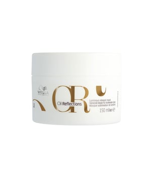 OIL REFLECTIONS Mascarilla Realzadora de Brillo de WELLA PROFESSIONALS  Revitaliza la estructura de tu cabello y obtén una suavidad excepcional, además de un aspecto radiante, con la mascarilla realzadora de brillo Oil Reflections Luminous Reboost Mask de Wella Professionals. Este tratamiento capilar ofrece nutrición y suavidad, permitiendo que cada hebra del cabello se renueve gracias a los aceites que contiene. Así, tu cabello lucirá sedoso como el terciopelo, bien nutrido y brillante.  Beneficios: - Mascarilla nutritiva que realza el brillo. - Revitaliza la estructura del cabello. - Producto profesional diseñado para restaurar la suavidad. - Proporciona luminosidad y brillo intensos al cabello.