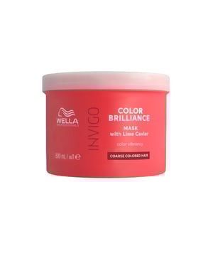 Descubre la Mascarilla Invigo Color Brilliance de Wella Professionals, una innovadora solución para el cuidado del cabello grueso teñido. Este tratamiento no solo proporciona una hidratación profunda, sino que también ayuda a preservar el brillo y la vitalidad gracias a su exclusiva fórmula enriquecida con caviar de lima.   Diseñada para optimizar la superficie capilar y resaltar la intensidad del color, esta mascarilla cuenta con la innovadora Tecnología Anti-Oxidant Shield y agentes encapsuladores de cobre, lo que asegura una luminosidad prolongada. Para complementar su acción, incorpora histidina y vitamina E, que ayudan a prevenir la oxidación del cabello teñido, manteniendo así la profundidad del color.  Entre sus beneficios destacan la capacidad de ofrecer un color radiante y vibrante, además de estar formulada específicamente para cabellos gruesos teñidos, aprovechando las propiedades antioxidantes y vitaminadas del caviar de lima. Con su uso, podrás disfrutar de un color intenso durante un periodo de hasta 7 semanas.