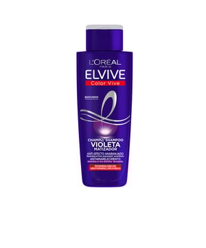 Anti-Orange-Effekt + intensive Pflege Unser Elvive Color Vive Tönungsshampoo in Violett wurde speziell für Damen mit blondem, gesträhntem, grauem oder bleached Haar entwickelt. Dank seiner violetten Farbpartikel neutralisiert es effektiv unerwünschte orange und gelbe Schattierungen. Mit lila Pigmenten und UV-Schutz bietet unser Elvive Color Vive Tönungsshampoo eine optimale Lösung für Frauen, die ihr Haar in perfektem Zustand halten möchten.