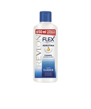 Revlon Mass Market presenta FLEX KERATIN, un champú clásico diseñado para la hidratación del cabello normal. Este producto incorpora ingredientes altamente humectantes, destacando el PCA sódico, que proporciona hidratación intensa. Después de usarlo, su cabello se sentirá limpio, suave y fortalecido desde las raíces hasta las puntas, logrando un aspecto saludable, brillante y sedoso.