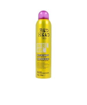 Tigi Stylingprodukt. BETTKOPF Oh Bee Hive! Mattes Trockenshampoo in praktischer Sprühflasche. Verleihen Sie Ihrem Haar mehr Fülle, halten Sie es frisch und pflegen Sie es gleichzeitig. Alles vereint in einem Produkt! Die spezielle Formel absorbiert überschüssiges Fett und sorgt für weichere, saubere Haare im Handumdrehen. Tragen Sie das Spray gleichmäßig vom Ansatz bis zu den Spitzen auf und kämmen Sie sanft, um überschüssige Rückstände zu entfernen.