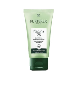 Presentamos el champú micelar NATURIA de Rene Furterer, una opción ultra suave y sin sulfatos. Este champú de uso diario se adapta a todos los tipos de cabello, incluyendo aquellos más frágiles. Su avanzada tecnología micelar permite una limpieza profunda de impurezas, a la vez que respeta la salud del cuero cabelludo. Combina agua floral de lavanda orgánica y aceite de ricino ecológico en su formulación, ofreciendo una limpieza delicada y experta. Además, su fragancia floral natural y su suave espuma brindan una experiencia placentera, siendo apto para toda la familia desde los 3 años. Se puede integrar fácilmente con otros tratamientos de René Furterer. También se destaca por su certificación BIO, con una composición de un 98 % de ingredientes de origen natural y biodegradable. No contiene siliconas ni tensioactivos sulfatados. PROPIEDADES DEL PRODUCTO: limpia con suavidad y eficacia gracias a la tecnología micelar, dejando el cabello ligero y flexible. NUEVA FÓRMULA SUAVE: un champú ecológico certificado que garantiza una limpieza efectiva y gentil. *Cumple con la normativa OECD301B.