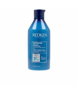 RESISTENCIA Este producto está formulado con 18-Mea, que ayuda a combatir la falta de lípidos naturales en el cabello, contribuyendo a mantener un equilibrio adecuado, ofreciendo brillo y protección. Además, incluye Ceramidas que juegan un papel crucial en la restauración del cemento intercelular, lo cual es esencial para la unión de la cutícula. También actúa para reforzar y restaurar la estructura capilar sin añadir peso. EXTREME: REPARACIÓN PARA CABELLO COMPROMETIDO Este champú está diseñado para cabellos dañados, utilizando la tecnología Fortifying Complex que penetra profundamente en la hebra del cabello, reparando y aumentando su resistencia. El tratamiento REPARACIÓN Extreme es ideal para revitalizar y fortalecer cabellos comprometidos. Esta línea incluye seis productos diferentes, y se sugiere utilizar la gama completa para alcanzar resultados óptimos.