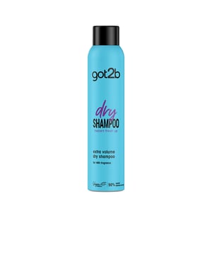 GOT2B SHAMPOO SECO extra volumen de SCHWARZKOPF MASS MARKET. Este avanzado producto para el cuidado del cabello te permite mantener un peinado espectacular sin necesidad de lavarlo a diario. Perfecto para esos momentos en que necesitas revitalizar tu cabello entre lavados, el Dry Shampoo Extra Volume te permite disfrutar de un aspecto limpio y con mayor volumen en cuestión de segundos.   Ventajas: - Volumen inmediato: Este producto está diseñado para añadir volumen a tu cabello sin dejar pesadas acumulaciones, logrando un aspecto más robusto y nutrido. - Refrescamiento del cabello: Ayuda a remover el exceso de grasa y suciedad del cuero cabelludo, ofreciendo una sensación fresca y renovada. - Textura y cuerpo: Además de limpiar, proporciona una ligereza que facilita el peinado, promoviendo una mejor fijación y durabilidad en los estilos. - Sin residuos visibles: Gracias a su fórmula que se absorbe rápidamente y es liviana, no deja marcas blancas ni sensación pegajosa, haciéndolo adecuado para cualquier tipo y color de cabello.