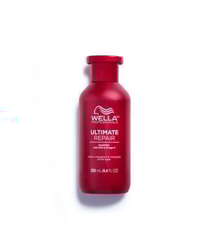Conoce el champú Ultimate Repair de Wella Professionals, un producto cremoso y ligero ideal para el uso diario en cabellos que han sufrido daño. Este champú transforma la textura del cabello, brindando suavidad y un aspecto saludable. Gracias a su avanzada tecnología Metal Purifier, es eficaz en la eliminación de contaminantes que pueden dañar el cabello. Su fórmula no solo purifica, sino que también repara el cabello estropeado por el calor y la decoloración, dejándolo luciendo brillante, saludable y sedoso.   Ventajas:  - Elimina contaminantes perjudiciales para el cabello, incluyendo metales, acumulaciones de productos, grasas, suciedad y agentes contaminantes.