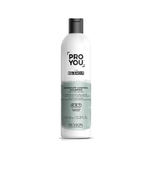 PROYOU the Balancer Shampoo de Revlon es un champú diseñado específicamente para combatir la caspa en tu cabello. Su fórmula limpia profundamente y de manera suave el cuero cabelludo con descamaciones, revitalizando tu cabello y ayudándolo a mantenerse libre de caspa. Este champú incorpora la tecnología PROCALM, un complejo de Zinc que se combina con extractos de bardana y salvia, y que actúa para restaurar el cuero cabelludo dañado por los efectos de la caspa.