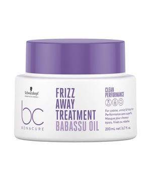 El tratamiento BC FRIZZ AWAY de SCHWARZKOPF es un elaborado producto de Bonacure diseñado para brindar nutrición y control a cabellos difíciles y encrespados. Esta fórmula intensiva ofrece múltiples ventajas: logra mantener el encrespamiento bajo control durante un máximo de 72 horas, garantizando un cabello que luzca vibrante, sedoso y radiante. Ideal para todo tipo de melena y además, es un producto vegano*.