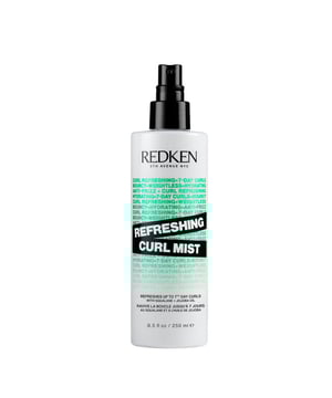 Ein Spezialspray für lockiges Haar, das dafür sorgt, dass Ihre Locken auch über längere Zeit mit ausreichend Feuchtigkeit versorgt bleiben. Mit dieser innovativen Formel bleiben Ihre Locken bis zu einer Woche lang frisch und lebendig. Außerdem schützt es vor Frizz, sodass Sie jederzeit Ihre Frisur auffrischen können, ohne die Haarwäsche abzuwarten. Erleben Sie mit dem Refreshing Curl Mist länger anhaltende, klar definierte und geschützte Locken.