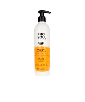 El bálsamo PROYOU Tamer Sleek de Revlon es un producto diseñado específicamente para controlar el frizz en cabellos difíciles y con propensión al encrespamiento. Su innovadora fórmula ofrece resultados inmediatos, manteniendo a raya el encrespamiento y aportando un brillo excepcional tras cada uso. Este bálsamo incorpora la Tecnología FRIZZ BLOCK, que se adhiere a la superficie del cabello y se infiltra en su interior, regulando la retención y la pérdida de humedad, así, conseguirás que tu peinado se conserve por más tiempo y con menor probabilidad de frizz.